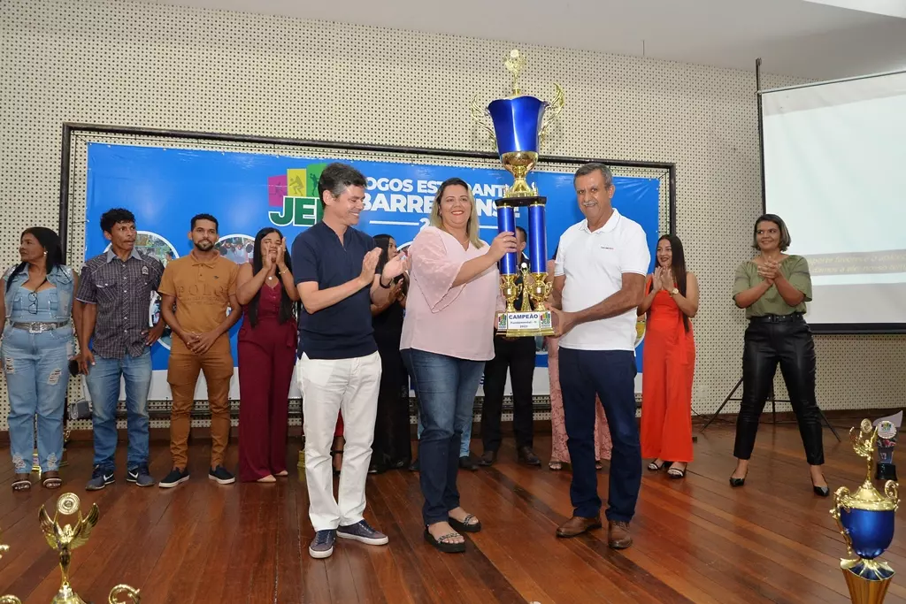 Escola Municipal Santa Luzia, do Rio de Pedras, é tricampeã dos Jogos Estudantis Barreirenses 2023